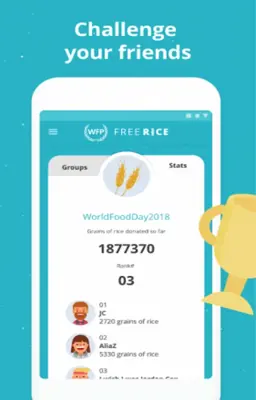 free rice android App screenshot 1